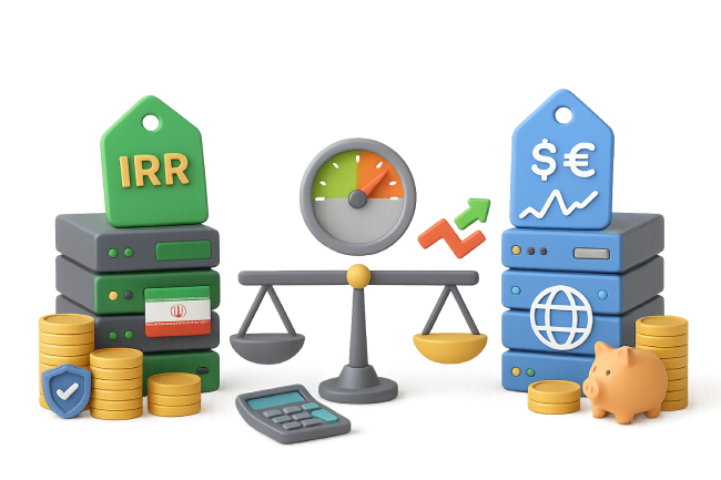  تفاوت سرور مجازی ایران و خارج 