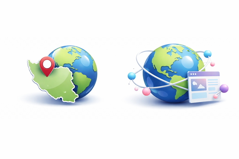 تفاوت دامنه ir با دامنه Online چیست؟