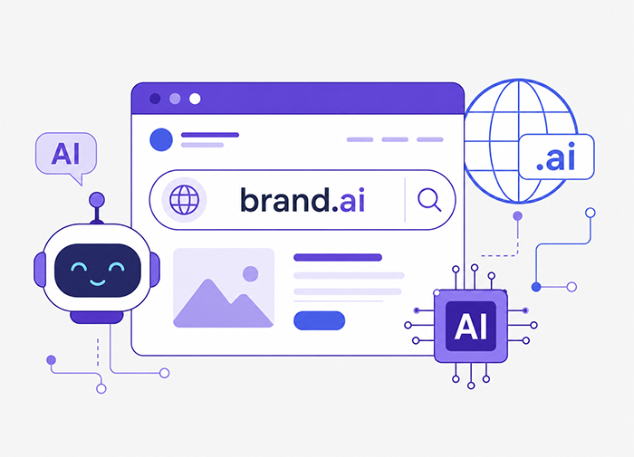 AI DOMINE 1 خرید دامنه ai. با قیمت پایین و فعال‌ سازی سریع