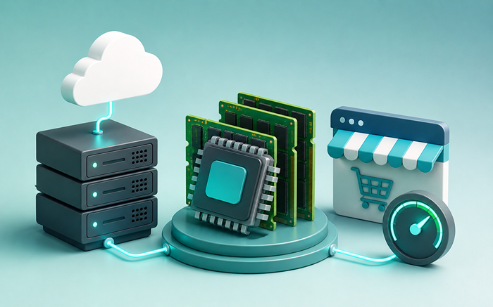 راهنمای انتخاب منابع هاست ووکامرس، برای ووکامرس چقدر RAM و CPU نیاز داریم؟