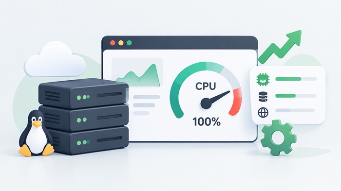 دلایل و راه های کاهش مصرف CPU هاست لینوکس، چرا مصرف CPU هاست بالا می رود؟