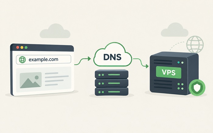 آموزش اتصال دامنه به سرور مجازی  ۳ روش اتصال دامنه به VPS