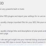 صفحه ابزارها در افزونه Yoast SEO و بخش ویرایشگر فایل htaccess