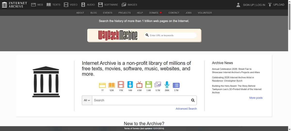 بررسی تاریخچه دامنه و مشاهده ظاهر قبلی سایت در Wayback Machine