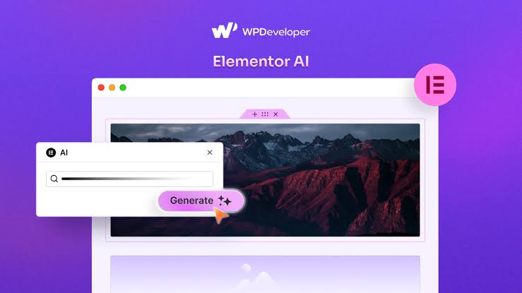 صفحه ساز مانند المنتور AI