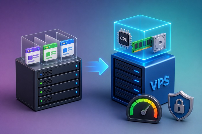 مهاجرت از هاست به vps، چه زمانی باید از هاست به VPS مهاجرت کنیم؟